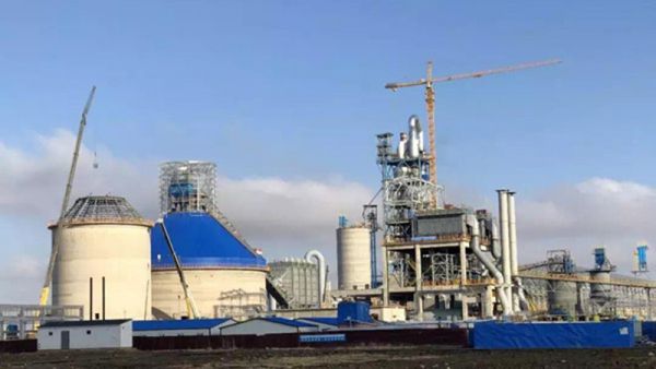Линия по производству цемента производительностью 2500 т/сутки, м-ние «Сырымбет», Казахстан