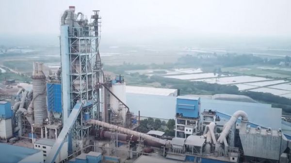 Линия по производству цемента производительностью 5000 т/сутки для компании ZhongBo Cement в Синьцзяне, КНР