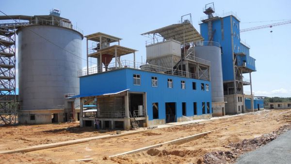 Контрактный проект по осуществлению цементного завода с производительностью 1000 тн/день в Нигерии в 2015 году.