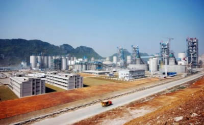 Цементный завод с производительностью 6000 т/сут