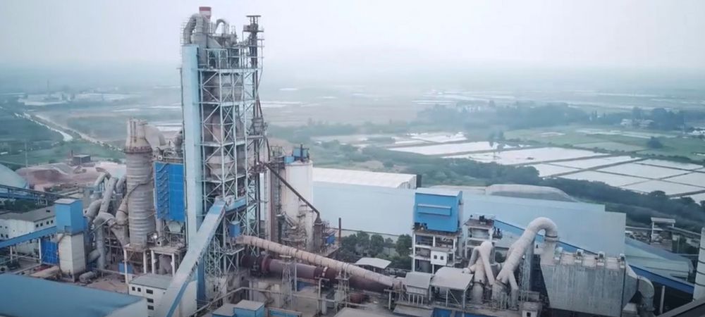 Линия по производству цемента производительностью 5000 т/сутки для компании ZhongBo Cement в Синьцзяне, КНР